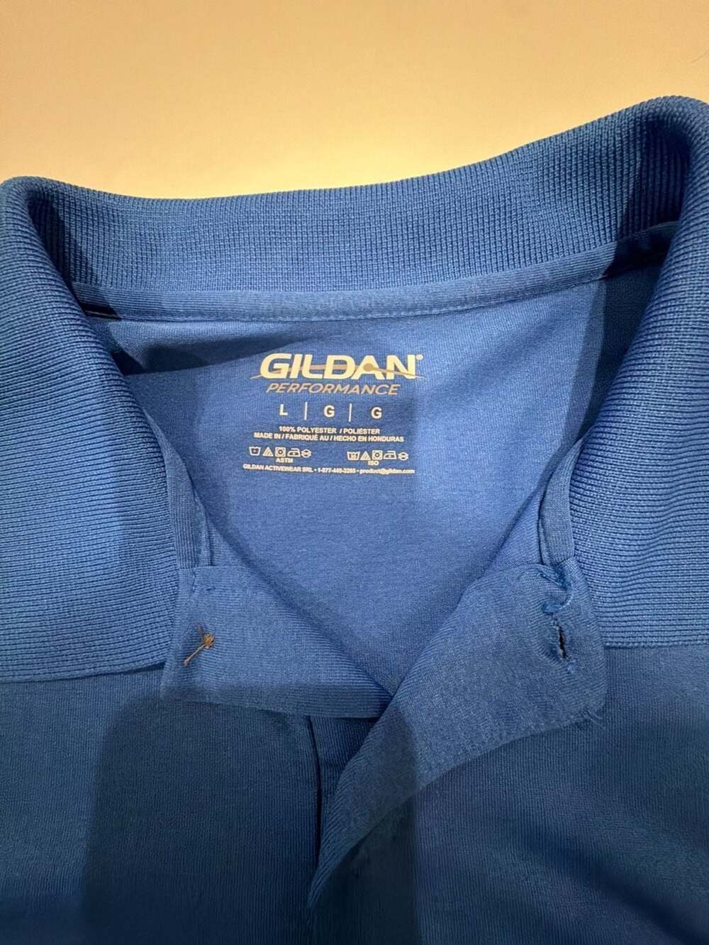 Gildan Performance Chicago Cubs 2016 World Series Champions Polo Shirt Men's Lar - Picture 7 of 8